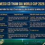 Bảng Phân Tích Thực Tế Khả Năng Ra Sân Của Messi Tại World Cup 2026